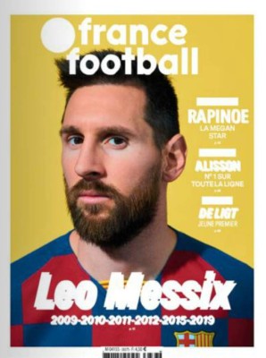 FOTOS: La prensa mundial se rinde ante Messi tras ganar su sexto Balón de Oro