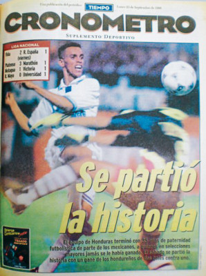 La noche que Honduras perdió todos sus miedos ante México