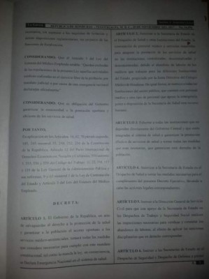 Vigente decreto de Emergencia Nacional en el sistema sanitario hondureño