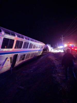 29 heridos por descarrilamiento de tren en Kansas