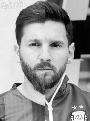 FOTOS: Así es Reza Parastesh, el doble iraní de Lionel Messi