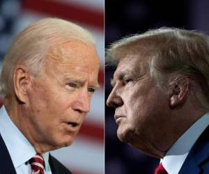 Joe Biden y Donald Trump tienen posturas tan opuestas como sus posiciones partidarias; mientras uno parece más preocupado por el sostenimiento económico, otro en cambio se muestra más atento al sostenimiento ambiental. Foto: AFP