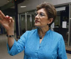 La comisionada en condición de retiro María Luisa Borjas.