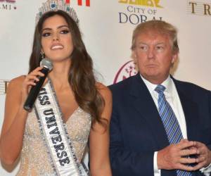 Miss Universo, Paulina Vega y el millonario Donald Trump.