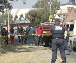 La dependencia indicó en un comunicado que el domingo hubo un reporte de detonaciones de arma de fuego y cuando la policía llegó al lugar se encontró con los siete cadáveres. Foto: Cortesía.