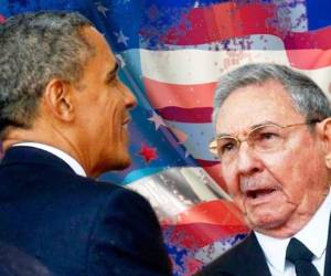 Barack Obama y Raúl Castro.