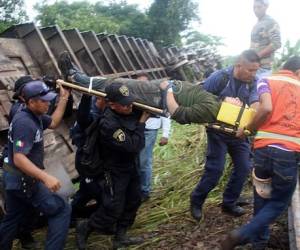 Muchos hondureños han muerto en accidentes de 'La Bestia' en México.