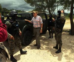 Las autoridades de la Policía Militar detuvieron a José Arias Chicas en Comayagua y lo trasladaron a Tegucigalpa.