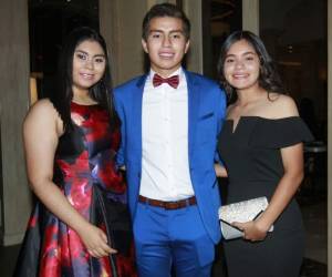 Vanessa Mencía, Elmer Rodríguez y Miranda Henríquez.