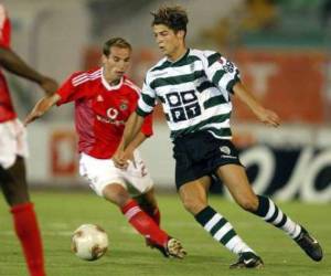 En sus inicios en el Sporting de Lisboa, Cristiano Ronaldo no se preocupaba mucho por su aspecto físico. (Foto: Sipa Press/Rex Shutterstock / Deportes El Heraldo / Noticias de Honduras / El Heraldo Honduras)