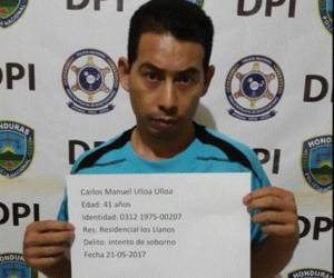 Carlos Manuel Ulloa es acusado por intento de soborno.