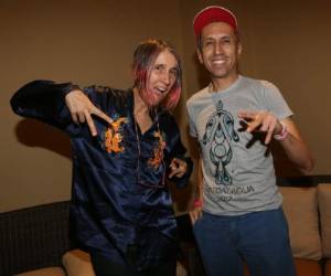 Los integrantes de Aterciopelados Andrea Echeverri y Héctor Buitrago./ Foto:Jimmy Argueta