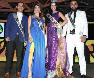 Anthony Molina, Elizabeth Pérez, Eva García y Alejandro Ayala.