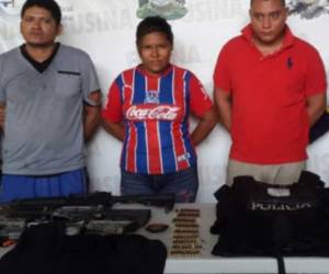 Estas capturas se ejecutaron en la colonia 17 de septiembre de San Lorenzo, Valle (Foto: El Heraldo Honduras/ Sucesos de Honduras)