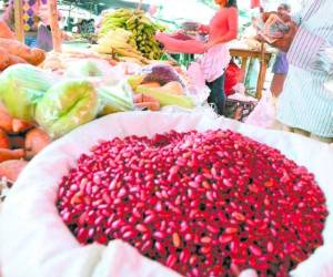 Los frijoles son los que mayores alzan experimentan en el presente año.