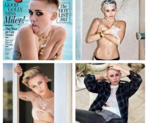 Imágenes de Miley para la revista