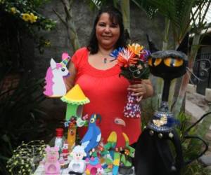 Optimista. Zaira tiene buenas expectativas de su negocio y aspira a instalar su propio local donde más personas puedan conocer sus diseños.