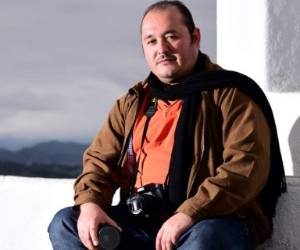 El poeta Salvador Madrid. Foto: Ulises Alvarado.