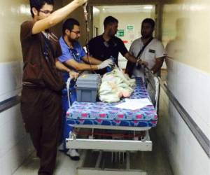 Bayron Ismael Molina se encuentra estable tras ser víctima de accidente de tránsito ayer en la carretera al sur del país.