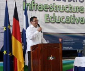 El ministro Marlon Escoto se mostró satisfecho con el lanzamiento