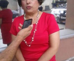 La Fiscal Especial de la Niñez, Nora Urbina.