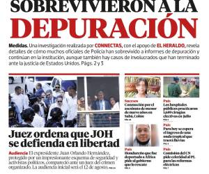 Policías salpicados sobrevivieron a la depuración
