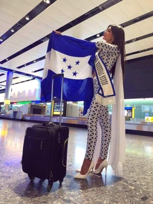 FOTOS: Grissel Romero, la Miss Honduras Mundo 2019 que deslumbra Londres
