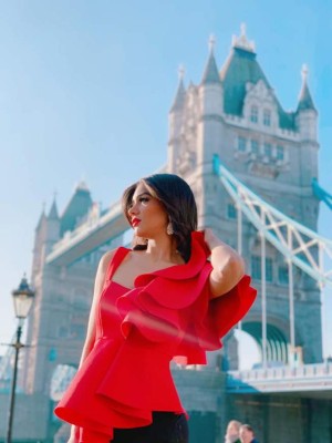 FOTOS: Grissel Romero, la Miss Honduras Mundo 2019 que deslumbra Londres