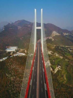 Abre en China el puente más alto del mundo&nbsp;&nbsp;