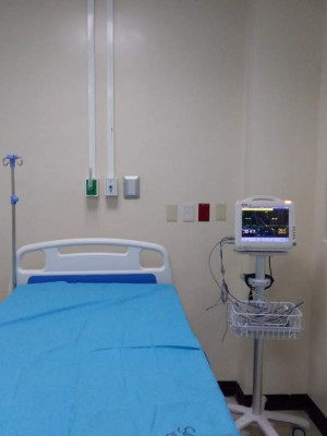FOTOS: Así luce el módulo habilitado en el IHSS de SPS para pacientes de covid-19