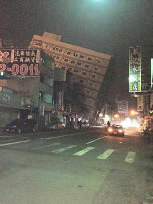 Taiwán: Al menos cinco muertos por sismo de 6,4 grados de magnitud