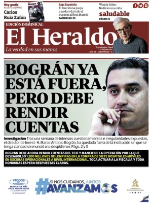 Bográn ya está fuera, pero debe rendir cuentas