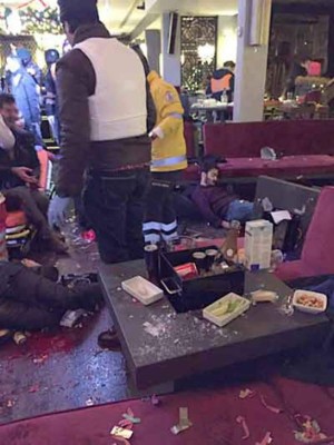 Las impactantes imágenes del interior de la discoteca de Estambul tras la masacre de Año Nuevo&nbsp;&nbsp;&nbsp;&nbsp;&nbsp;