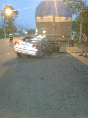 Un muerto y heridos en dos fatales accidentes en Honduras