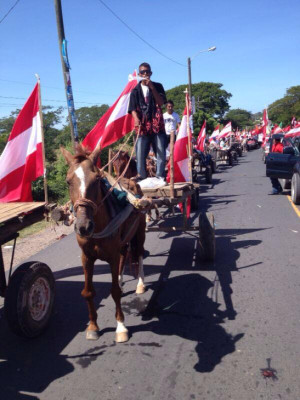 Mauricio Villeda cierra campaña en Choluteca