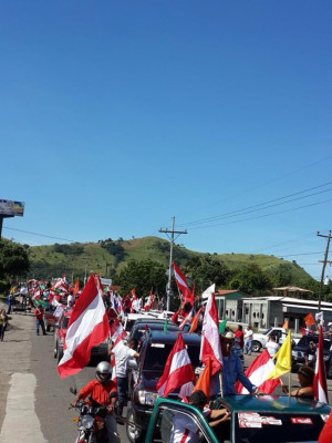 Mauricio Villeda cierra campaña en Choluteca