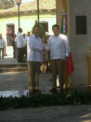 Honduras y México acuerdan estrechar combate a la delincuencia