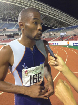 Rolando Palacios gana oro para Honduras en 100 metros planos