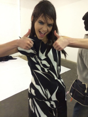 Kendall Jenner Fashion Week experience&nbsp;&nbsp;