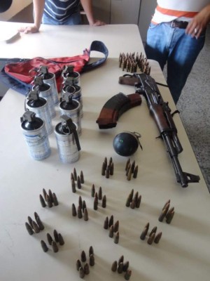 Honduras: Al menos 9,000 armas de fuego incautadas en los últimos dos años