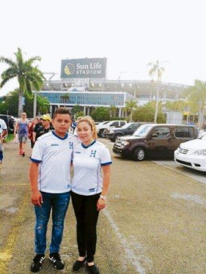 Hondureños apoyaron a la H en Miami