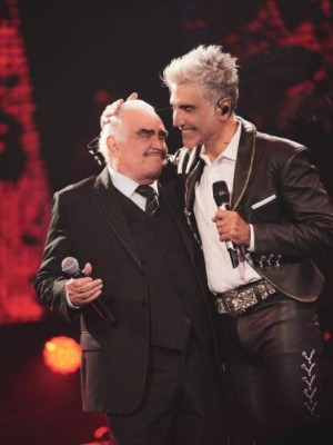 Los momentos más emotivos entre Alejandro y Vicente Fernández (FOTOS)