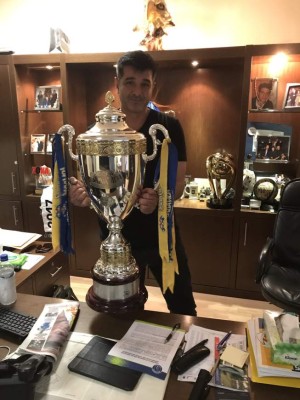 Diego Vazquez y su cuerpo técnico renovaron con Motagua hasta el 2019