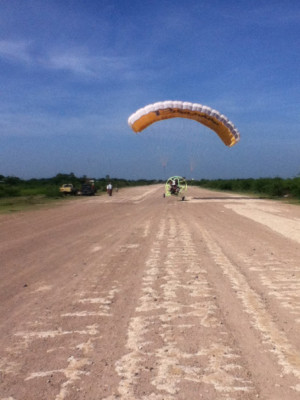 Pretenden recuperar pista aérea de San Lorenzo