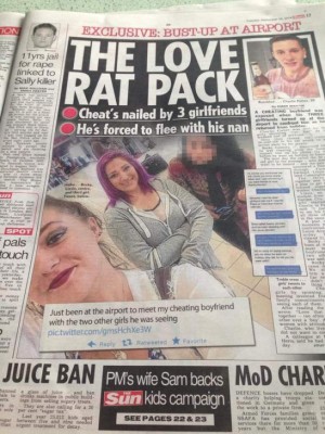 &nbsp;Lo humillan por infiel