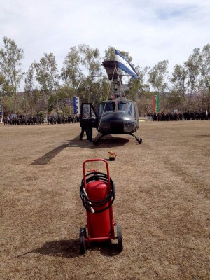 Honduras recibe helicópteros donados por China Taiwán