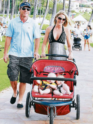 Parejas de famosos con hijos gemelos