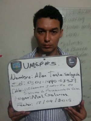 Caen dos supuestos clonadores de tarjetas de crédito en San Pedro Sula