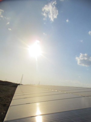 Un cálido abrazo a la novia del sol