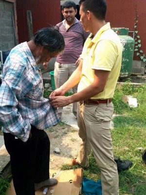 Jóvenes hondureños transforman la vida de un indigente&nbsp;&nbsp;
